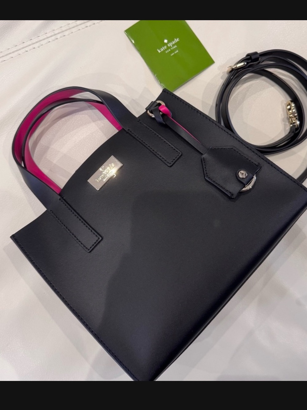 Kate Spade - Black Leather Tote